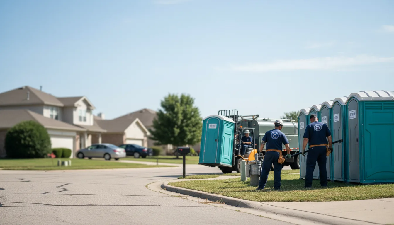Porta Potty Rental in Berryton, KS near me